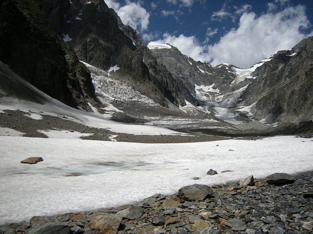 Glacier du Miage - Foto Wikimedia Commons @O.Taris
