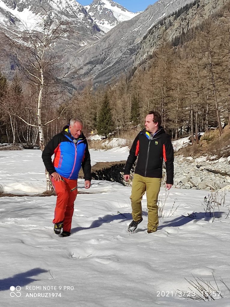Gian Luca Gasca e Lino Zani - Foto RAI- Linea Bianca