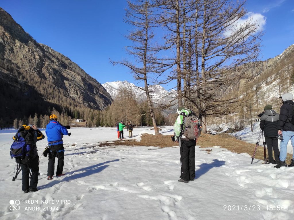 Riprese a Cogne - Foto RAI