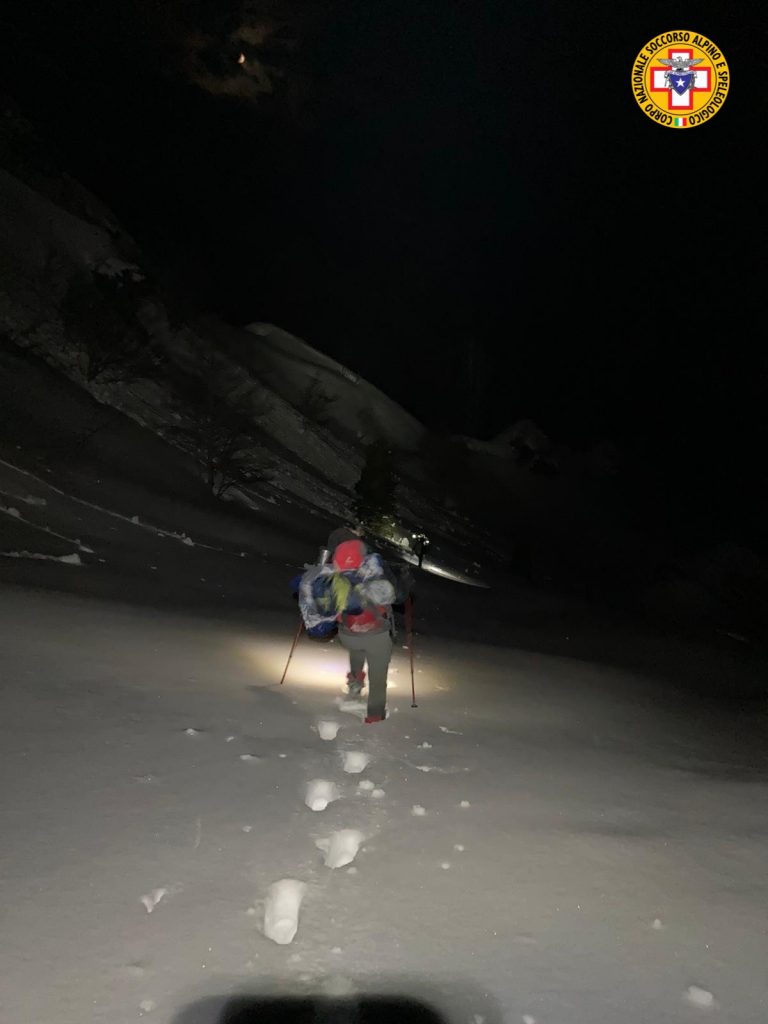 Intervento sul Monte Rodolino - Foto CNSAS FVG