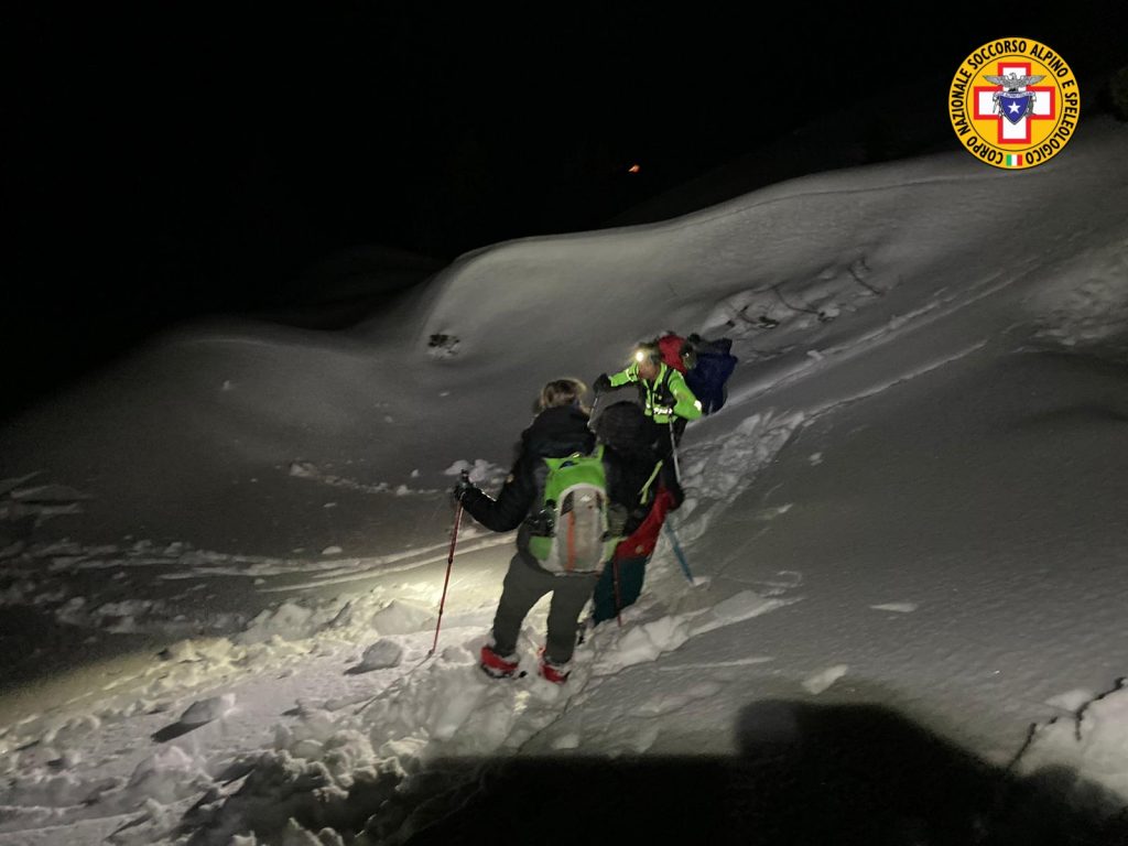 Intervento sul Monte Rodolino - Foto CNSAS FVG