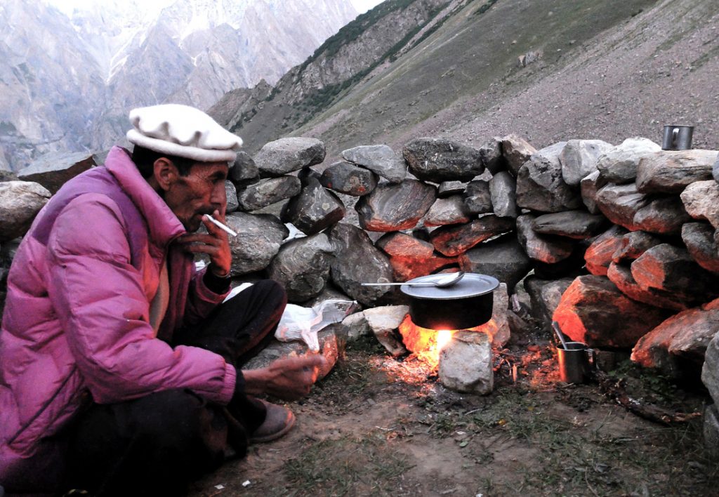 Sera in Karakorum, foto Cascavilla