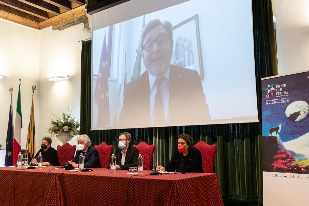 Vincenzo Torti alla presentazione del programma - Foto Lukas Del Giudice