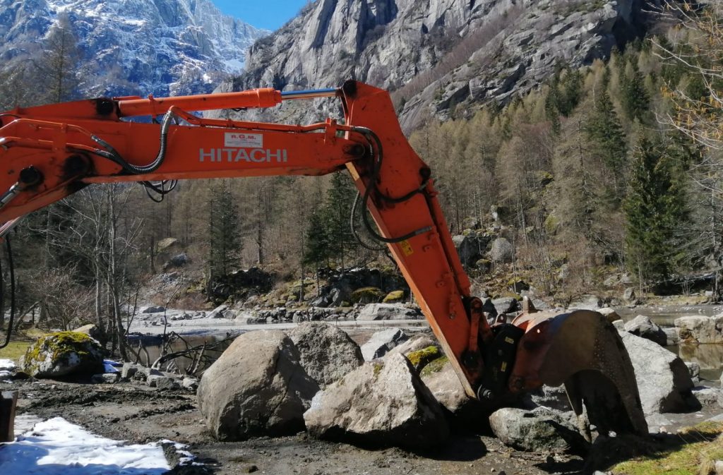 Ruspe in Val di Mello.  Foto Luca Schiera