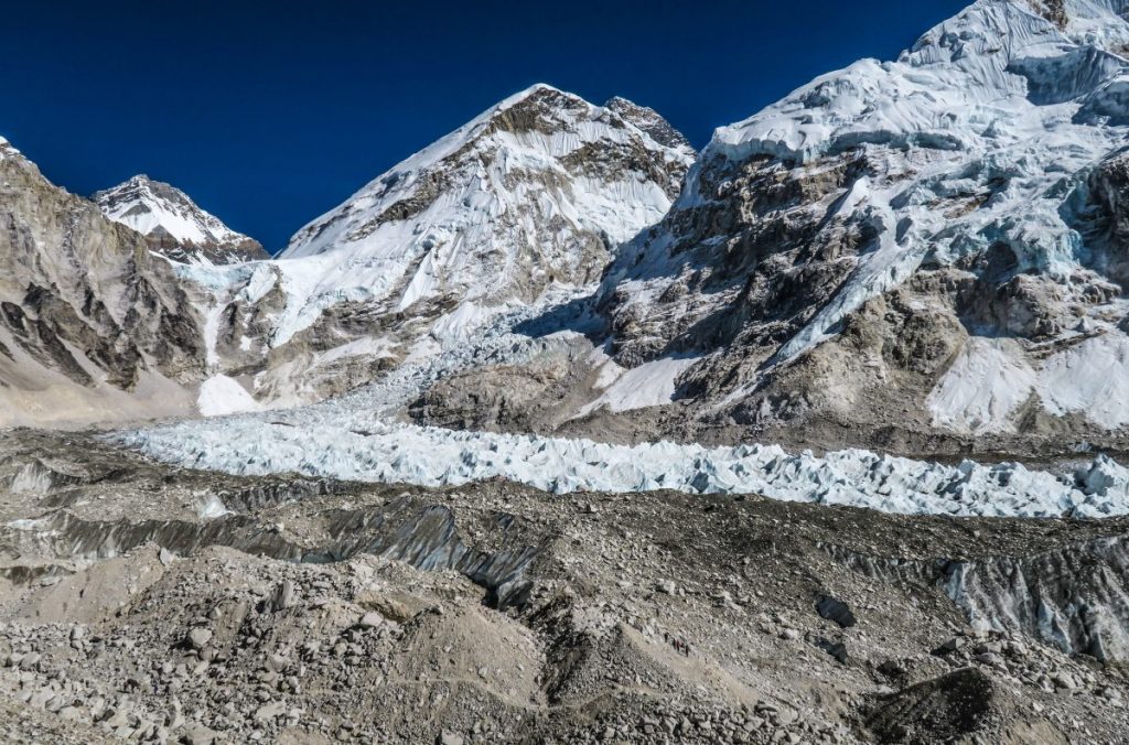 everest, khumbu icefall