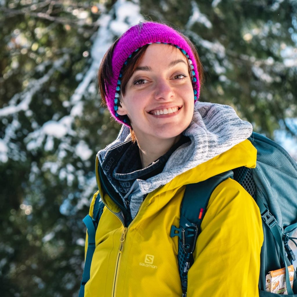 Marika Ciaccia. Foto Facebook My life in trek.