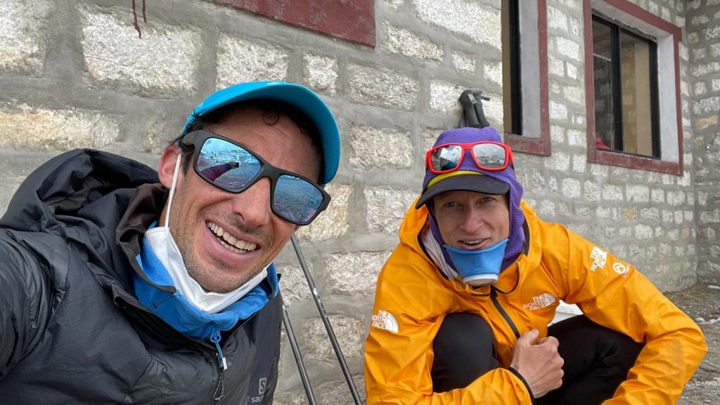 Kilian Jornet e David Gottler. Foto @ Jornet