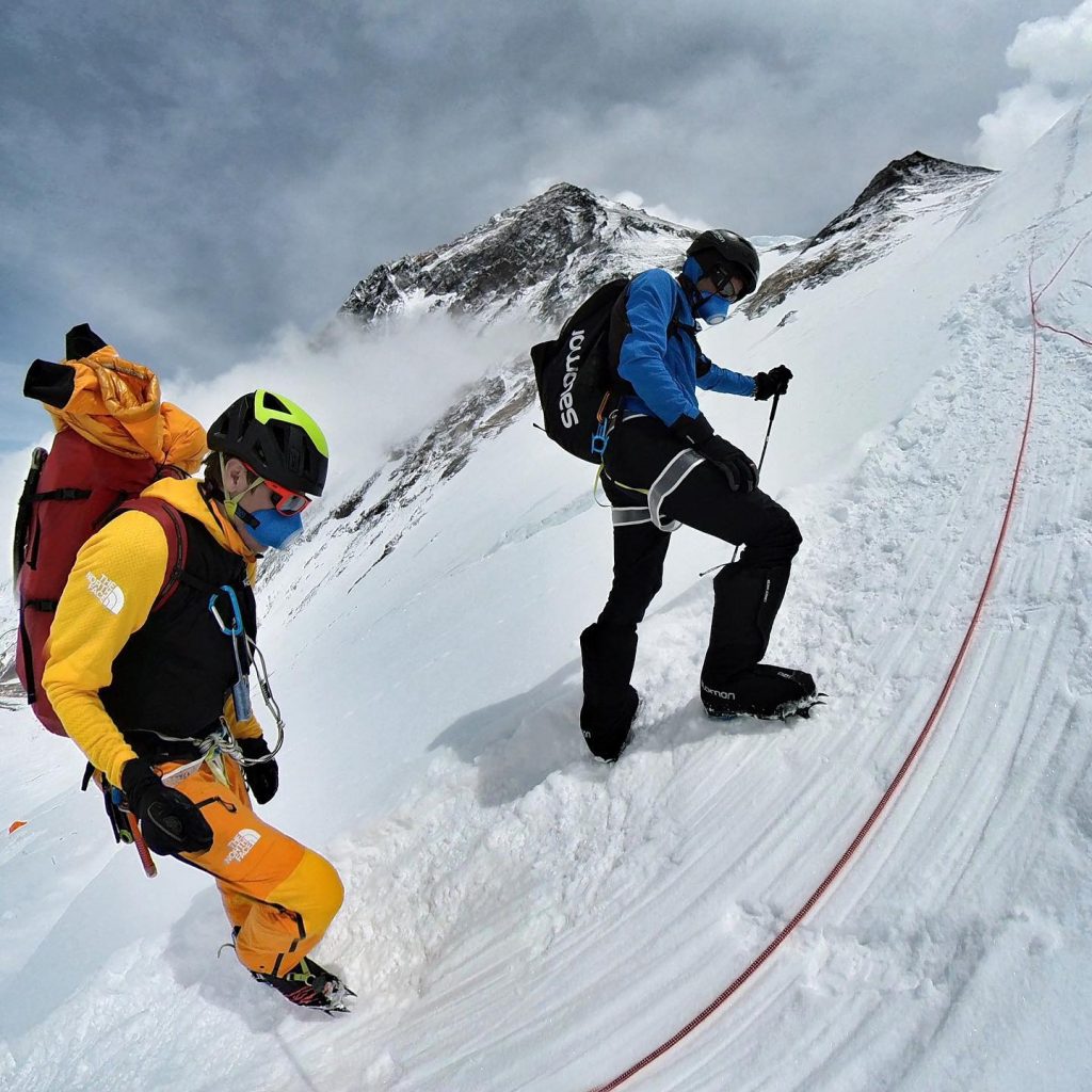 Everest. Acclimatamento in quota per Gottler e Jornet. Foto @ Jornet