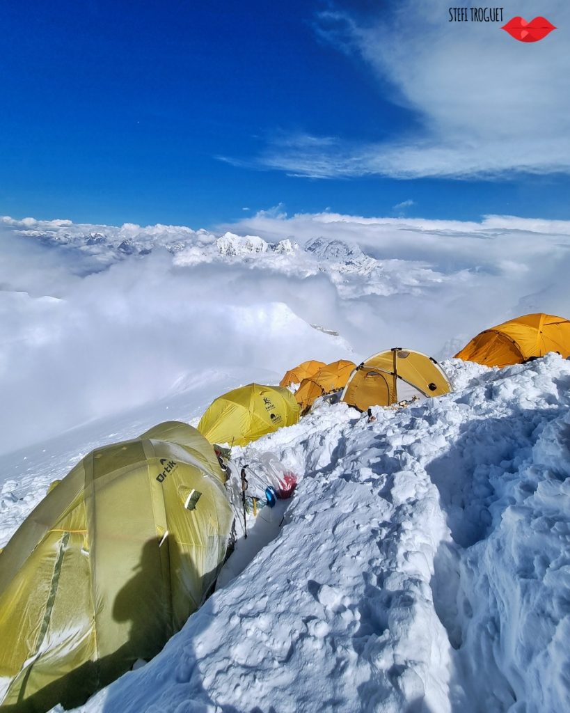 Dhaulagiri via normale. Foto Troguet