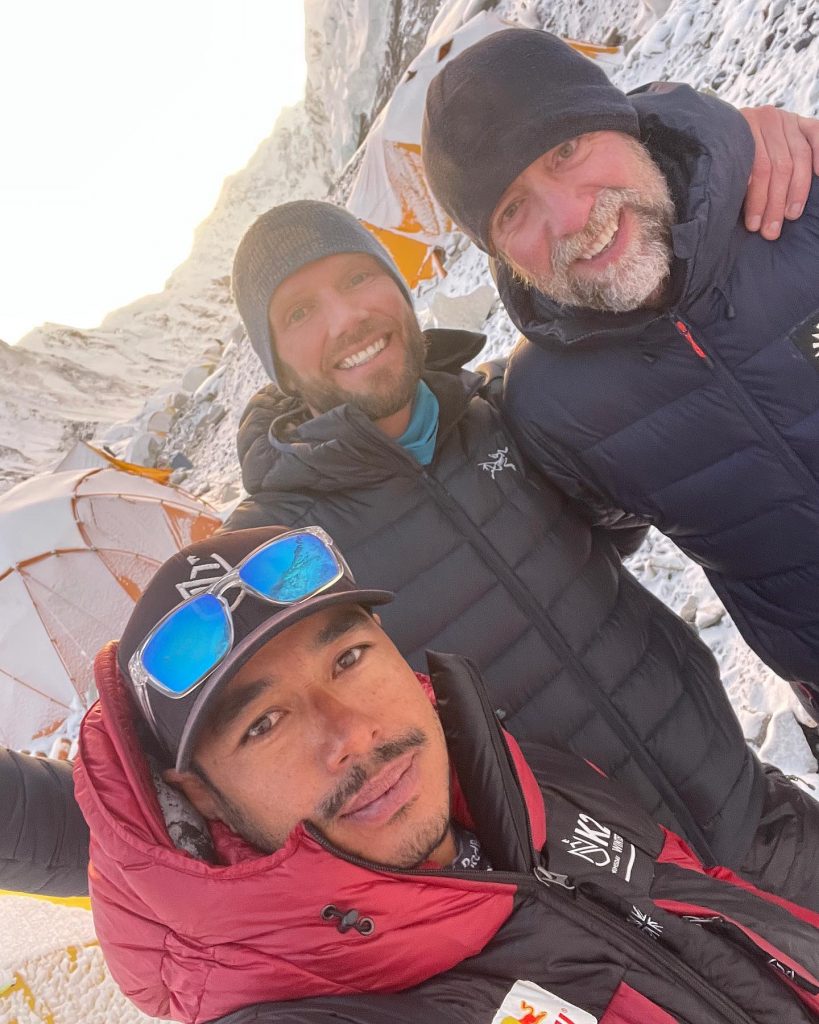 Nirmal al CB. Foto @ Nirmal Purja