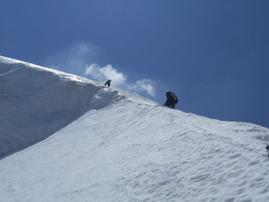 Dhaulagiri cresta NO. Foto @ Horia Colibasanu