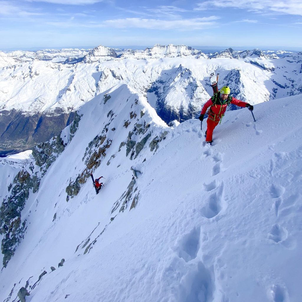Bietschhorn - Foto FB Vivian Bruchez Steep Skier-Mountain Guide