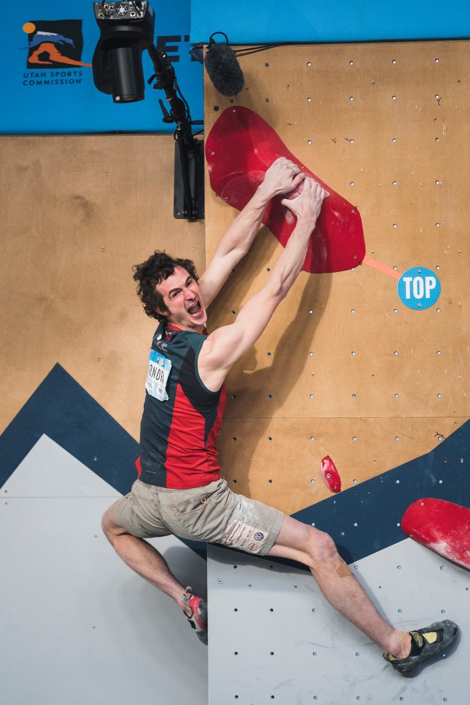 Coppa del Mondo IFSC, sfida boulder a Salt Lake City - Foto FB Adam Ondra Ph. Christian Adam Imaging