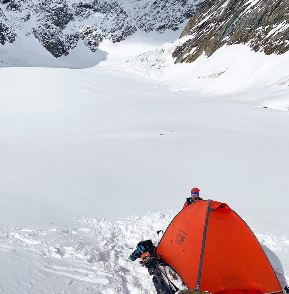 Täschhorn - Foto FB Vivian Bruchez Steep Skier-Mountain Guide