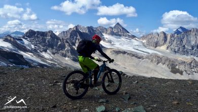 Photo of Punta Basei, un discesa d’alta quota in sella alla bici