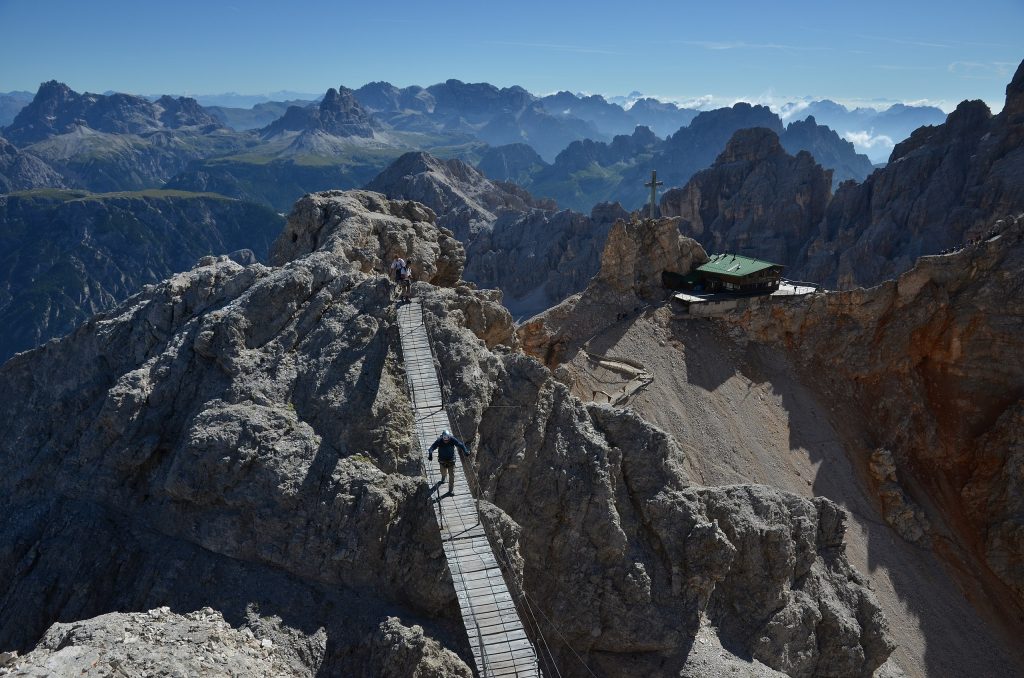 Ferrata Dibona. Foto Wikimedia Commons @Pavel Špindler
