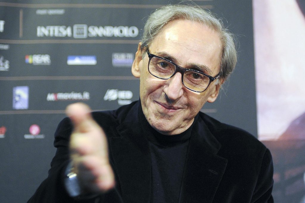 Franco Battiato. Foto Ansa