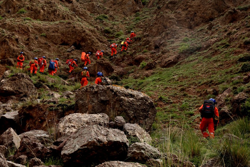 I soccorsi. Foto @ ANSA