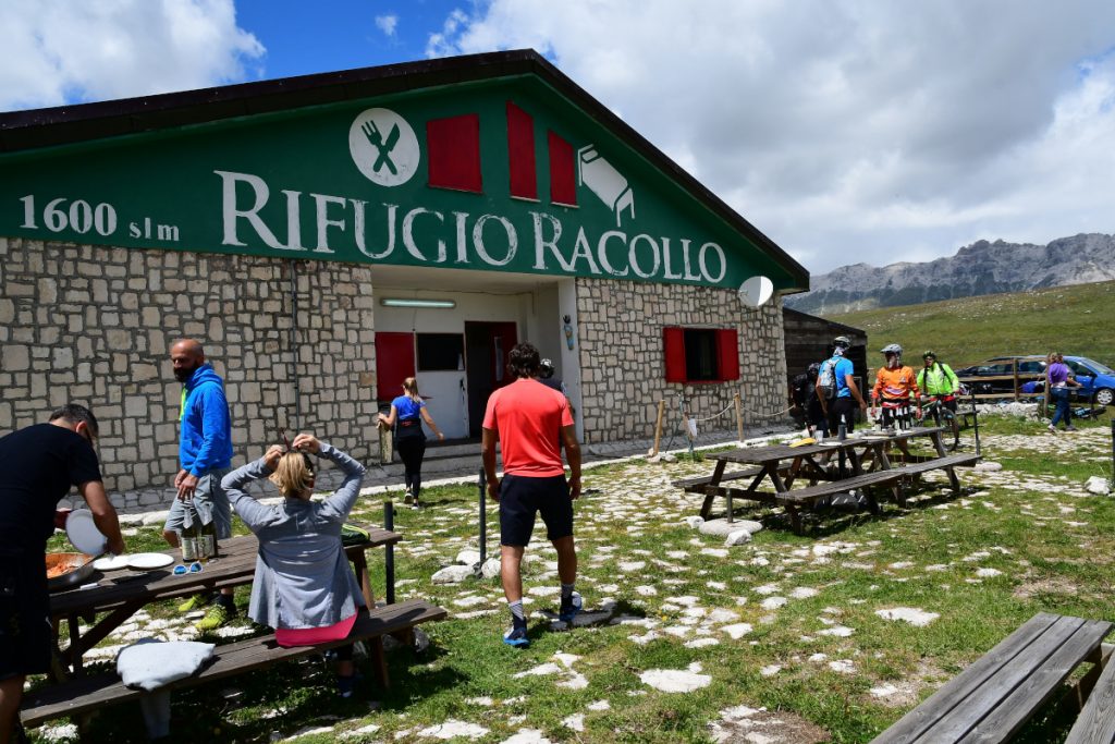 Il rifugio di Lago Racollo