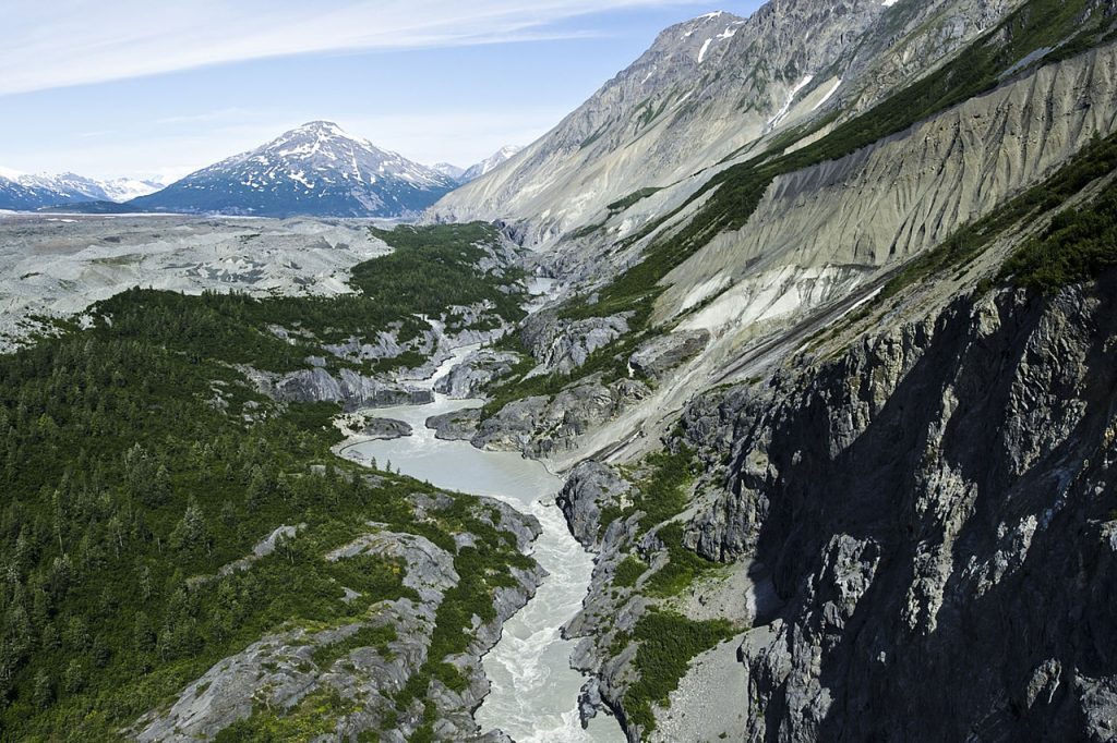 Il Turnback canyondel fiume Alsek - Foto Wikimedia Commons @Long Bach Nguyen