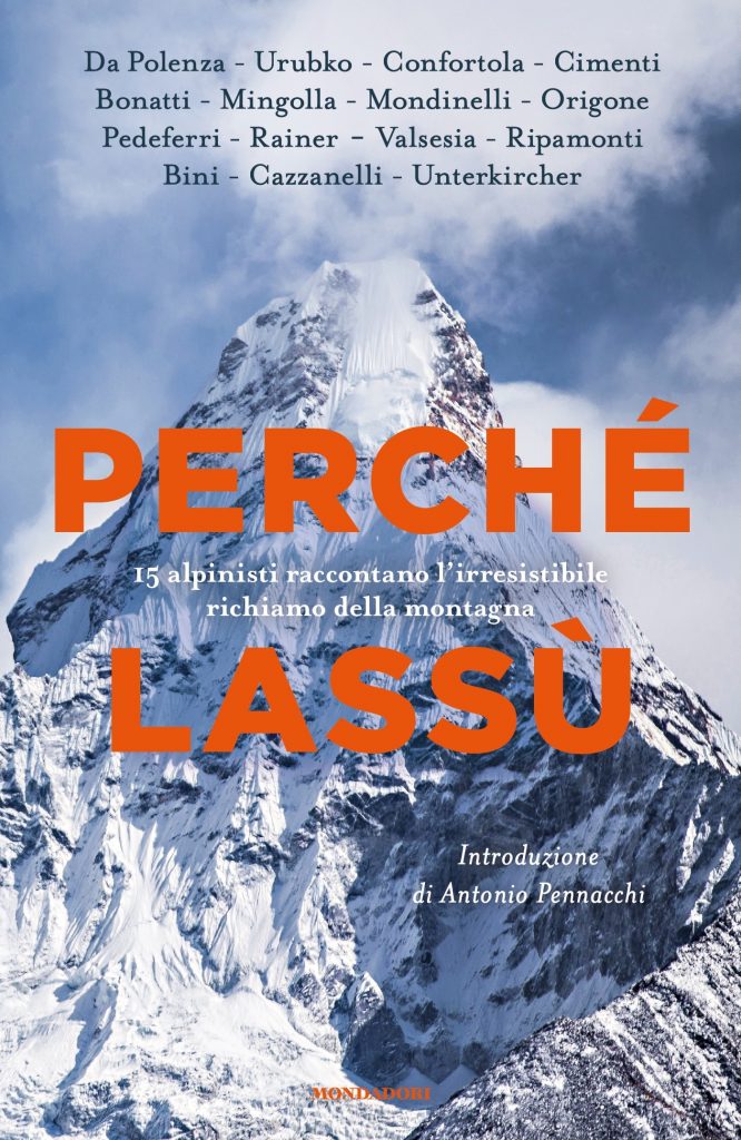 La copertina del libro "perché lassù"
