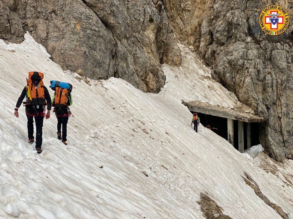 Intervento sul Pasubio - Foto CNSAS Veneto