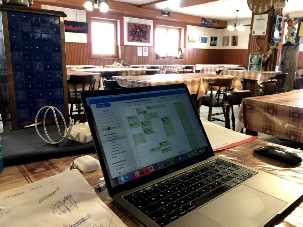 Smart Wokring al Selleries - Foto FB Rifugio Selleries