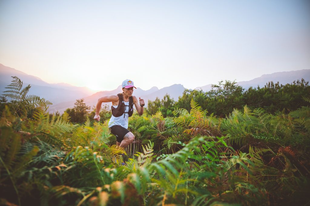 Fernanda Maciel di corsa vero il Naranjo. Foto JordanManoukian