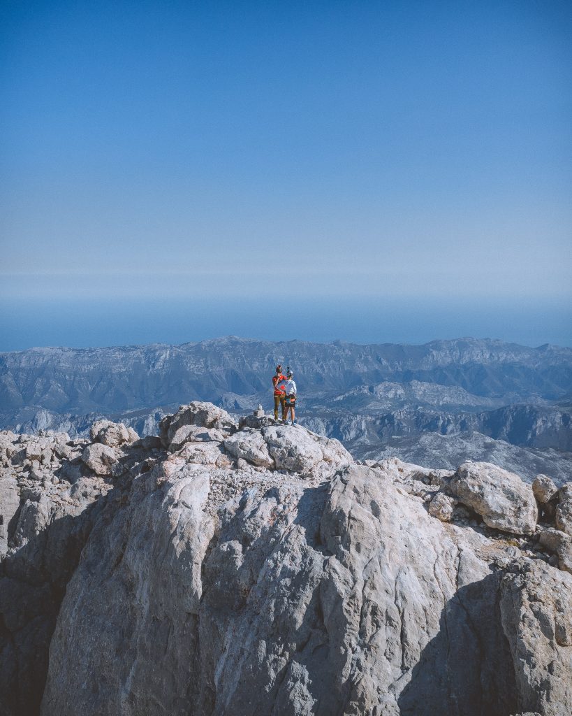 Fernanda Maciel di corsa vero il Naranjo. Foto JordanManoukian