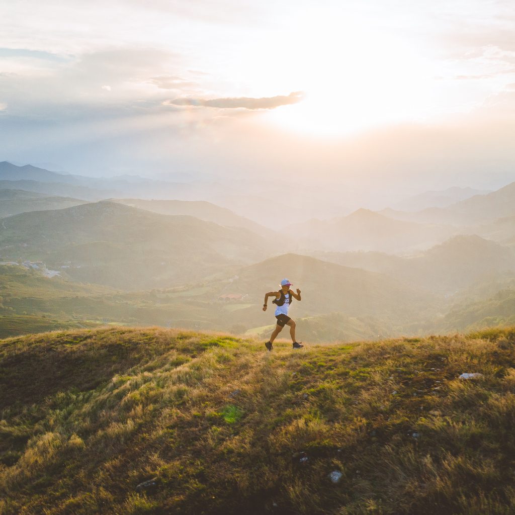 Fernanda Maciel di corsa vero il Naranjo. Foto JordanManoukian