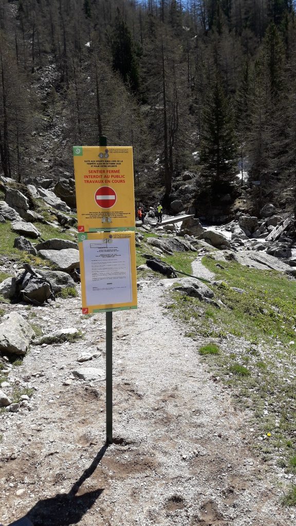Sentieri interdetti - Foto FB Parc national du Mercantour