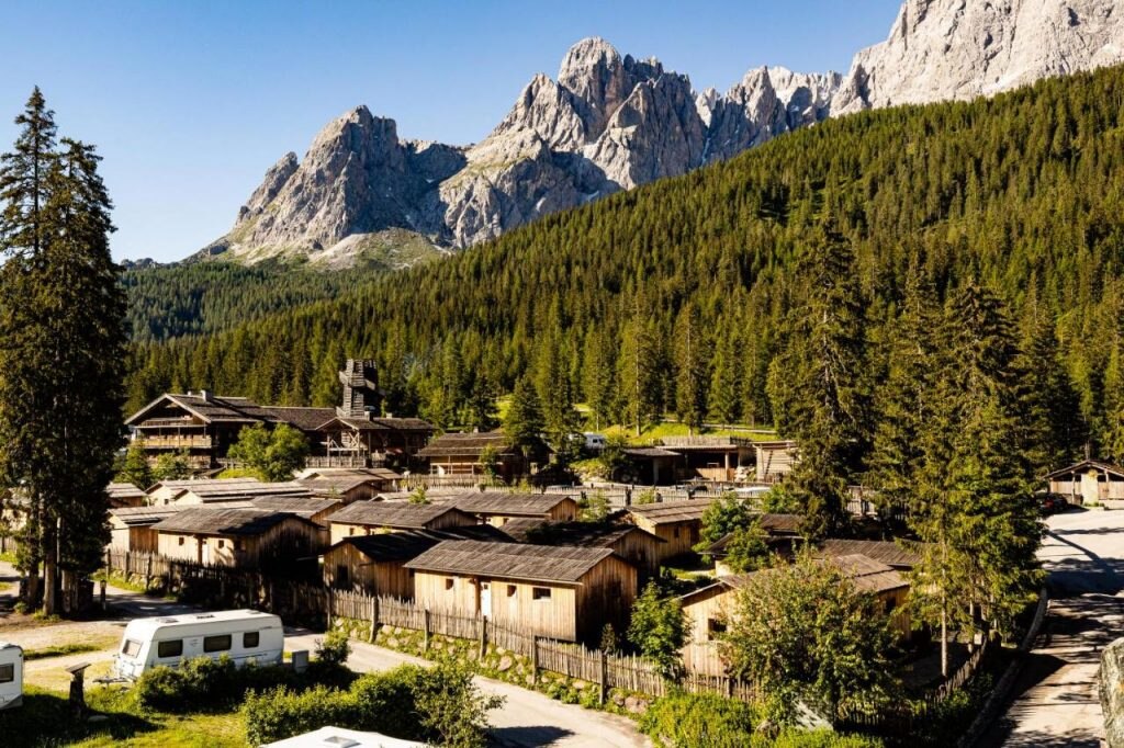 Caravan Park Sexte. Alto Adige - Foto @ Caravan Park Sexte