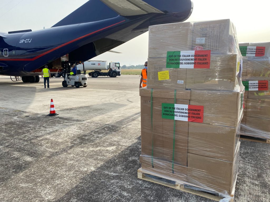 Cargo in partenza da Brindisi 
