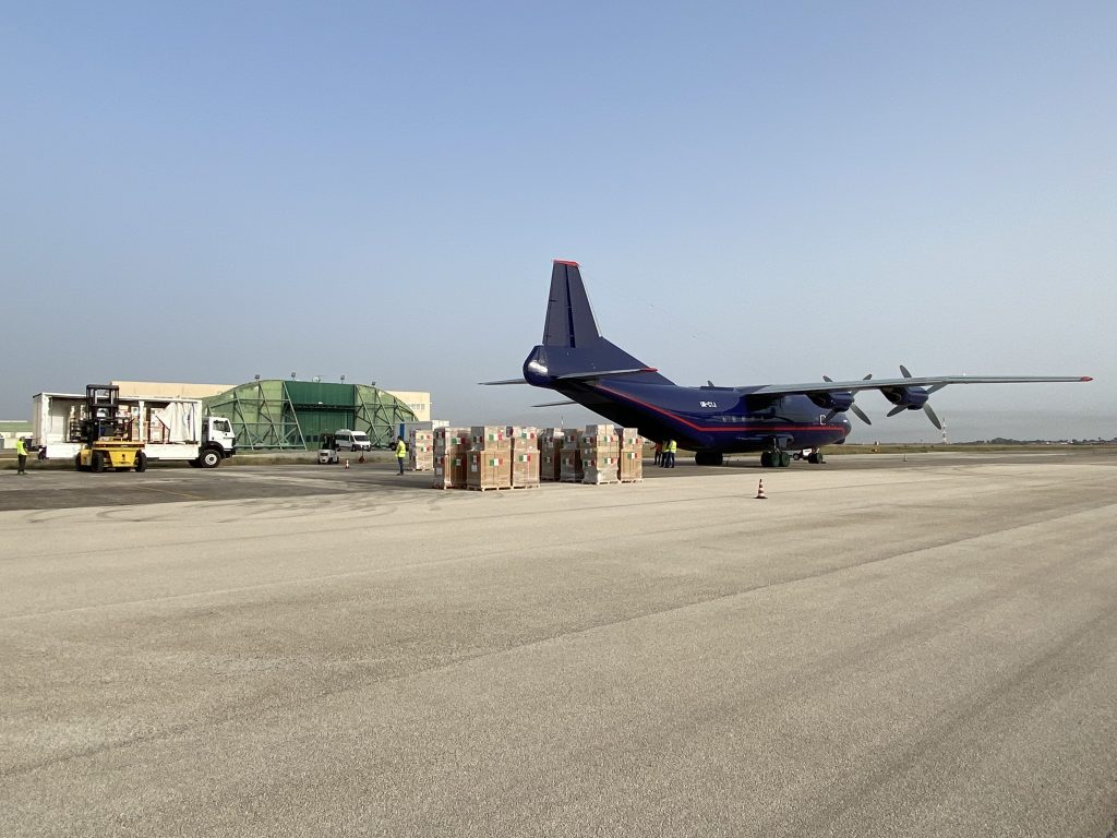 Cargo in partenza da Brindisi 