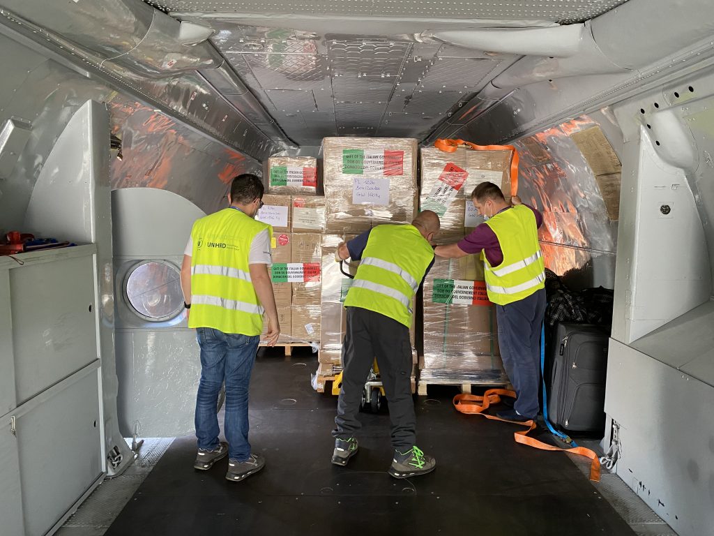 Cargo in partenza da Brindisi 