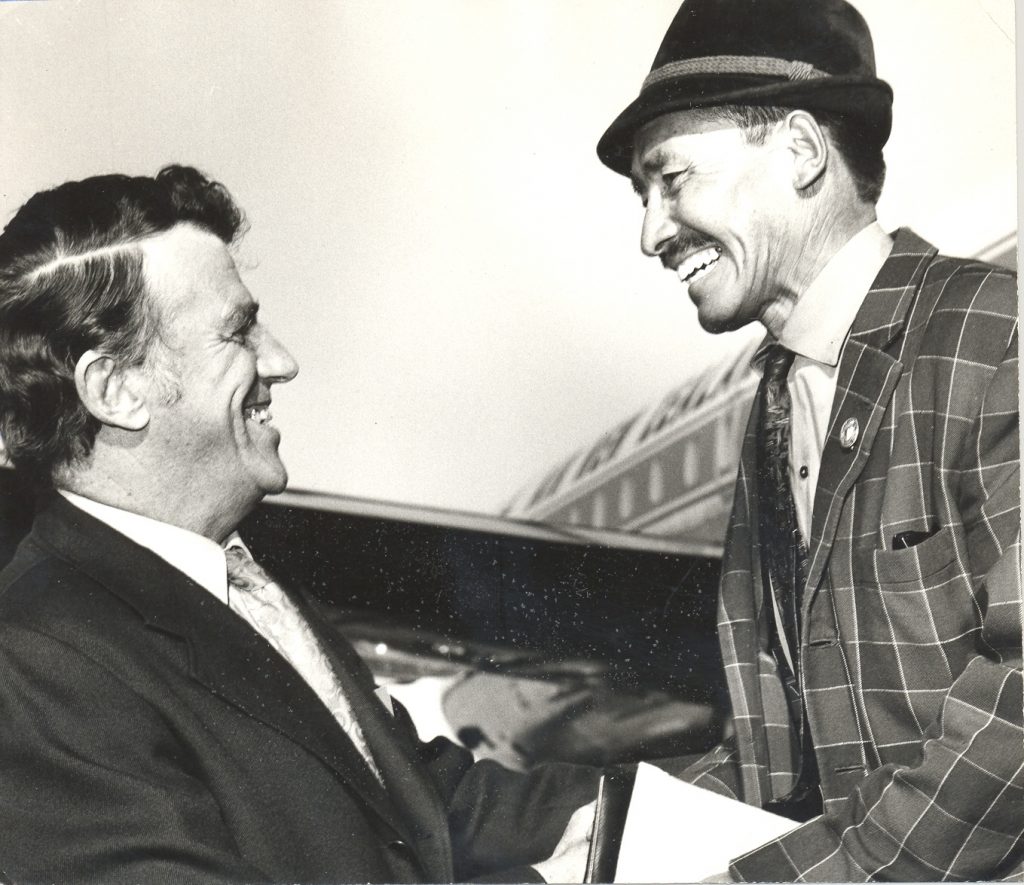 Hillary e Tenzing. Foto @ Horowhenua Historical Society Inc.