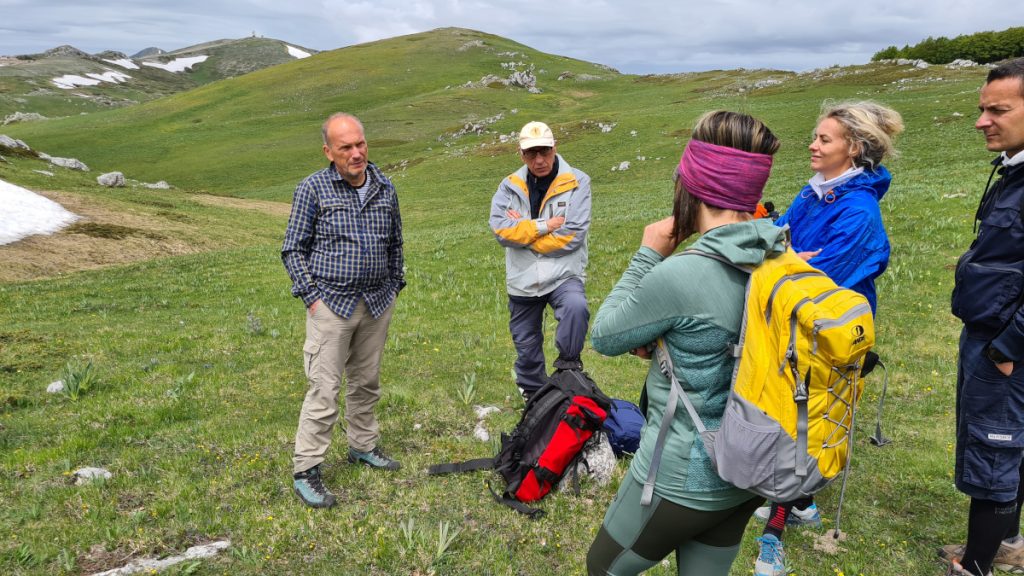 La GAE Luana Testa (Lazio) durante un