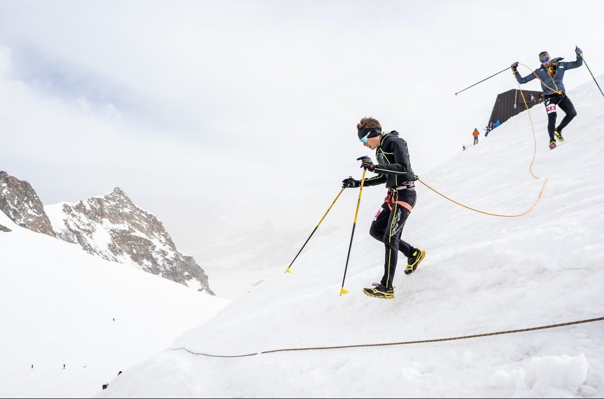 monte rosa sky marathon, crepaccio
