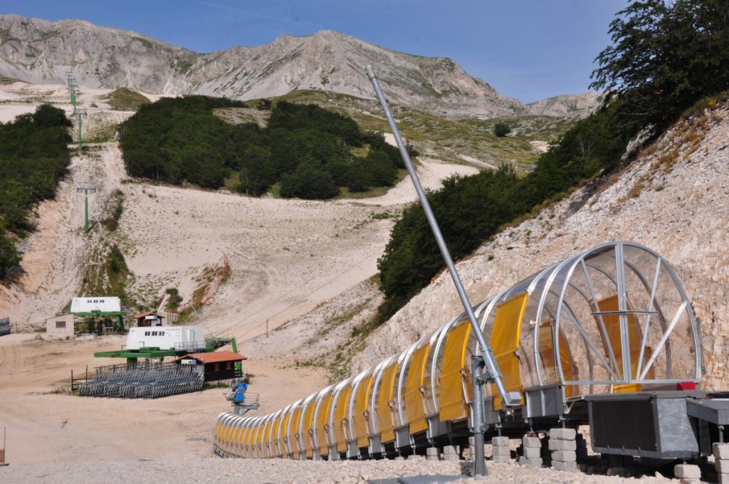 Magnola, piste e impianti in estate