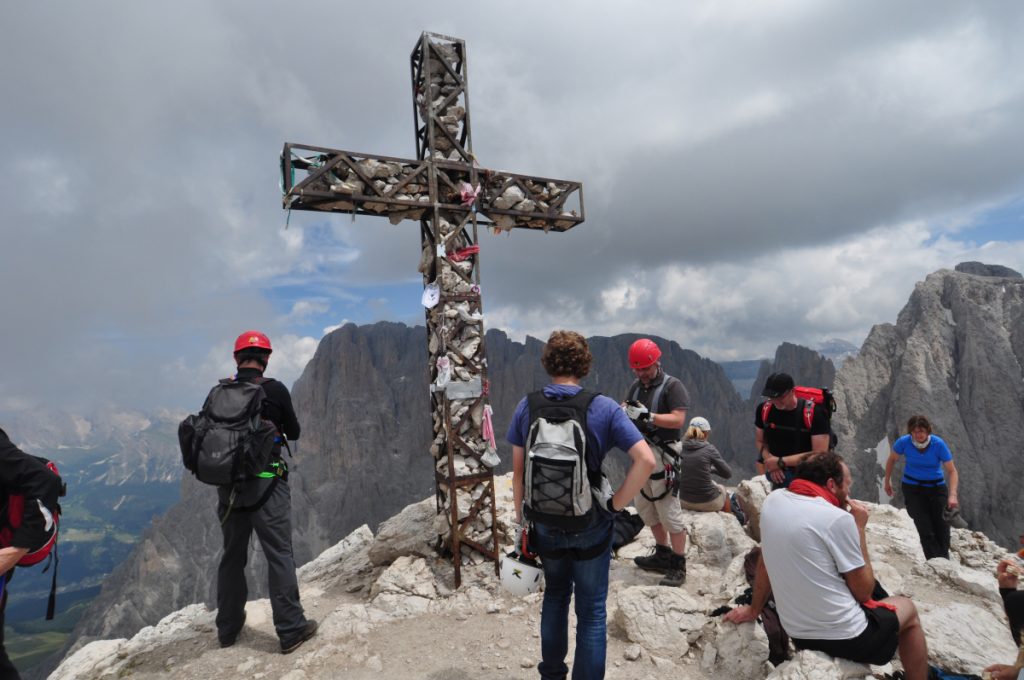 Sassopiatto, la vetta