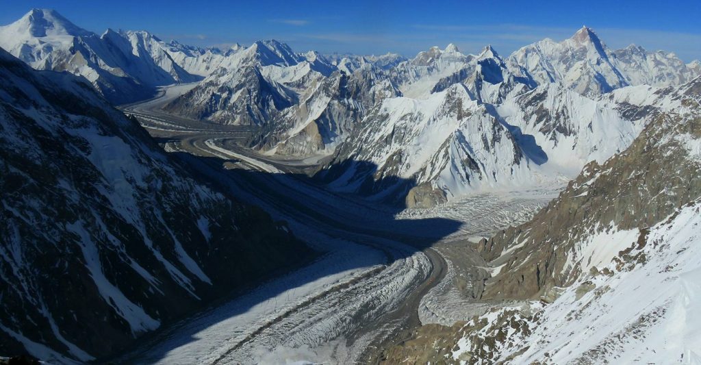 Godwin Austin Glacier dal K2 - Foto Wikimedia Commons @Syed Hasan Shabbar@