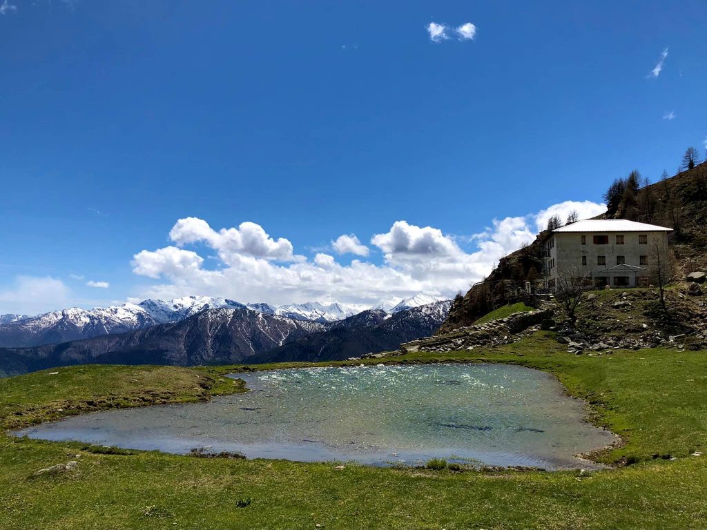 Il rifugio Selleries.