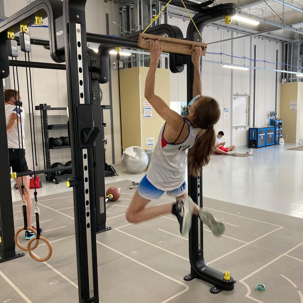 Allenamenti a Tokyo. Foto @ FASI