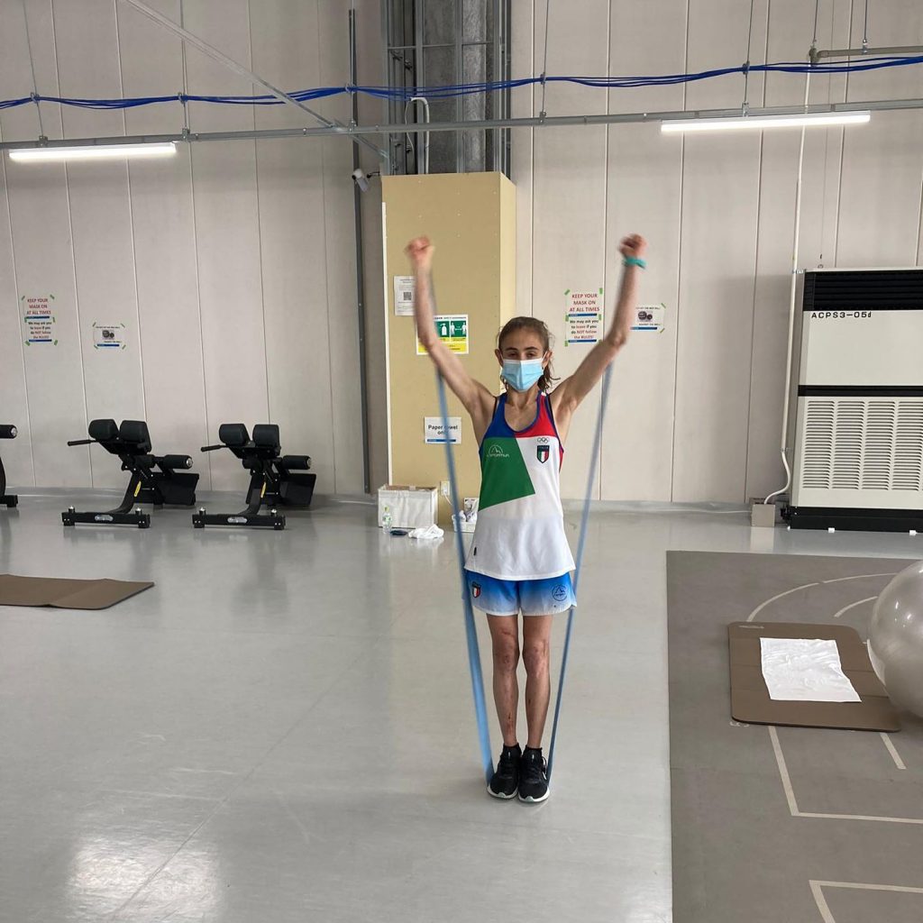 Allenamenti a Tokyo. Foto @ FASI