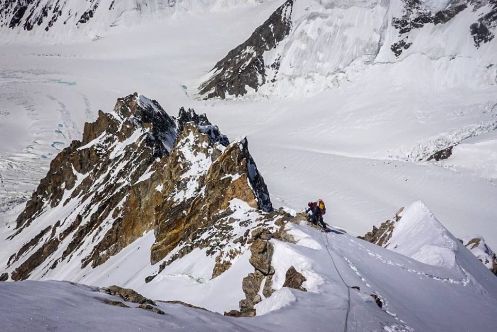 K2. Cresta Ovest. Foto @  Graham Zimmerman