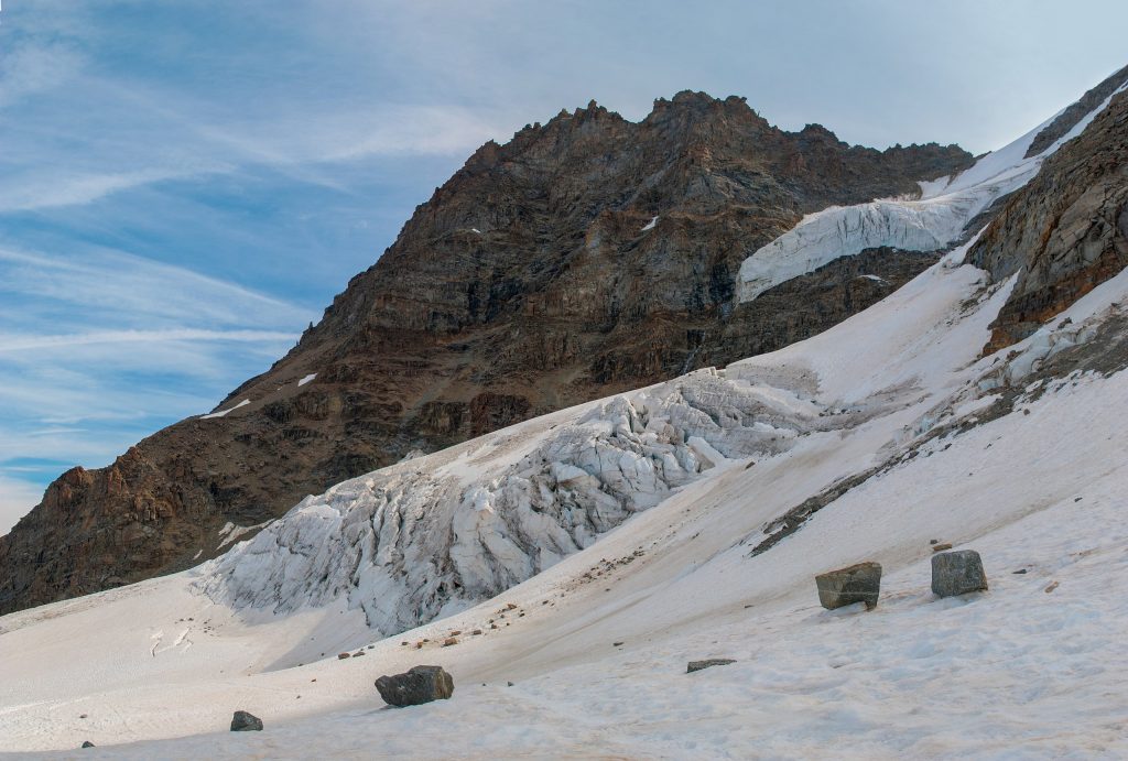 Ghiacciaio del Laveciau, Gran Paradiso - Foto Wikimedia Commons @Nata Mostova