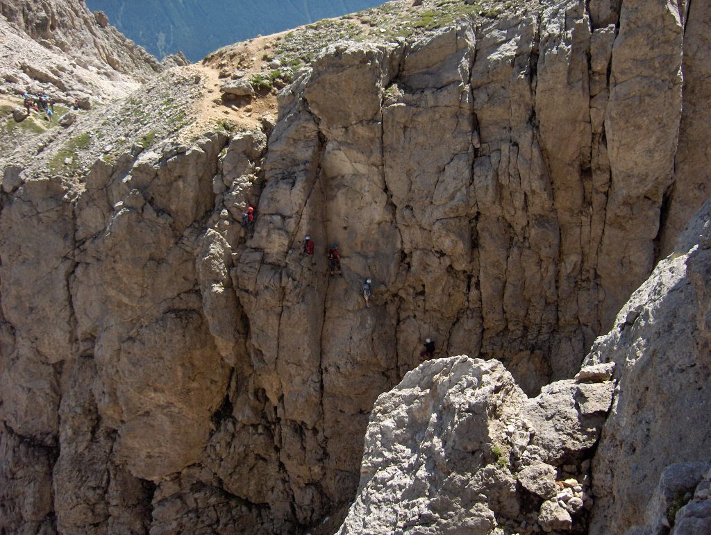 Ferrata Roda di Vael - Foto FB @escursioni dolomiti