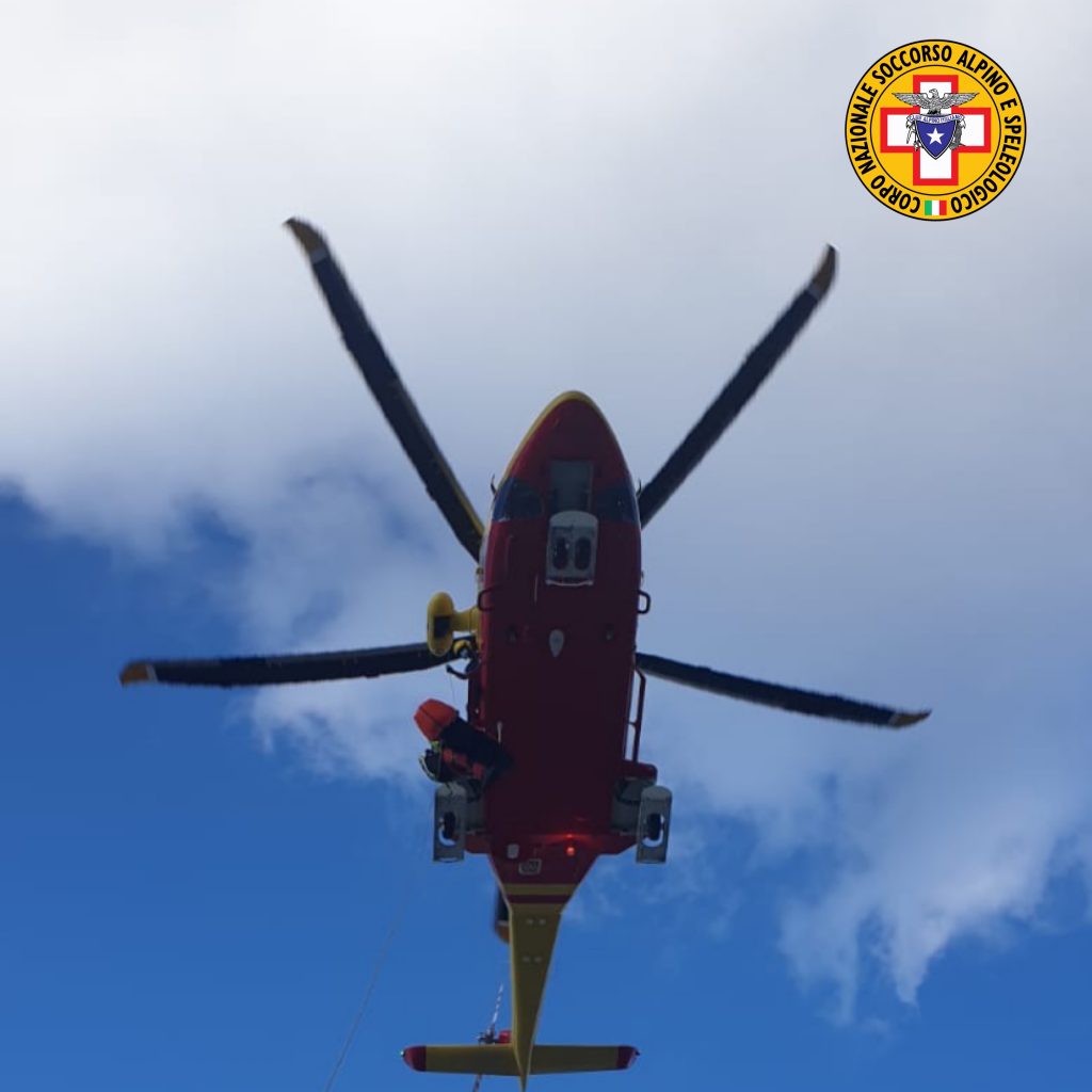 Intervento Gran Sasso - Foto CNSAS Abruzzo