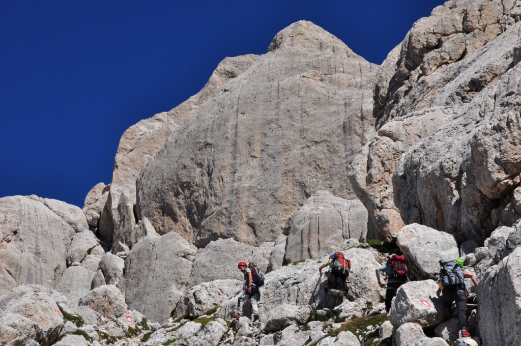 Corno Piccolo, verso la Danesi, foto SA