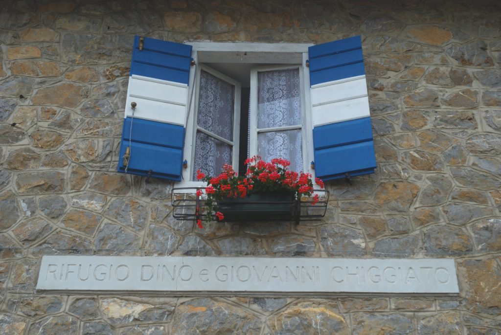 Finestra del rifugio Chiggiato